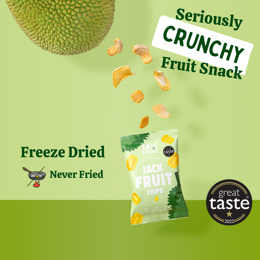 Freeze Dried Jackfruit Crisps