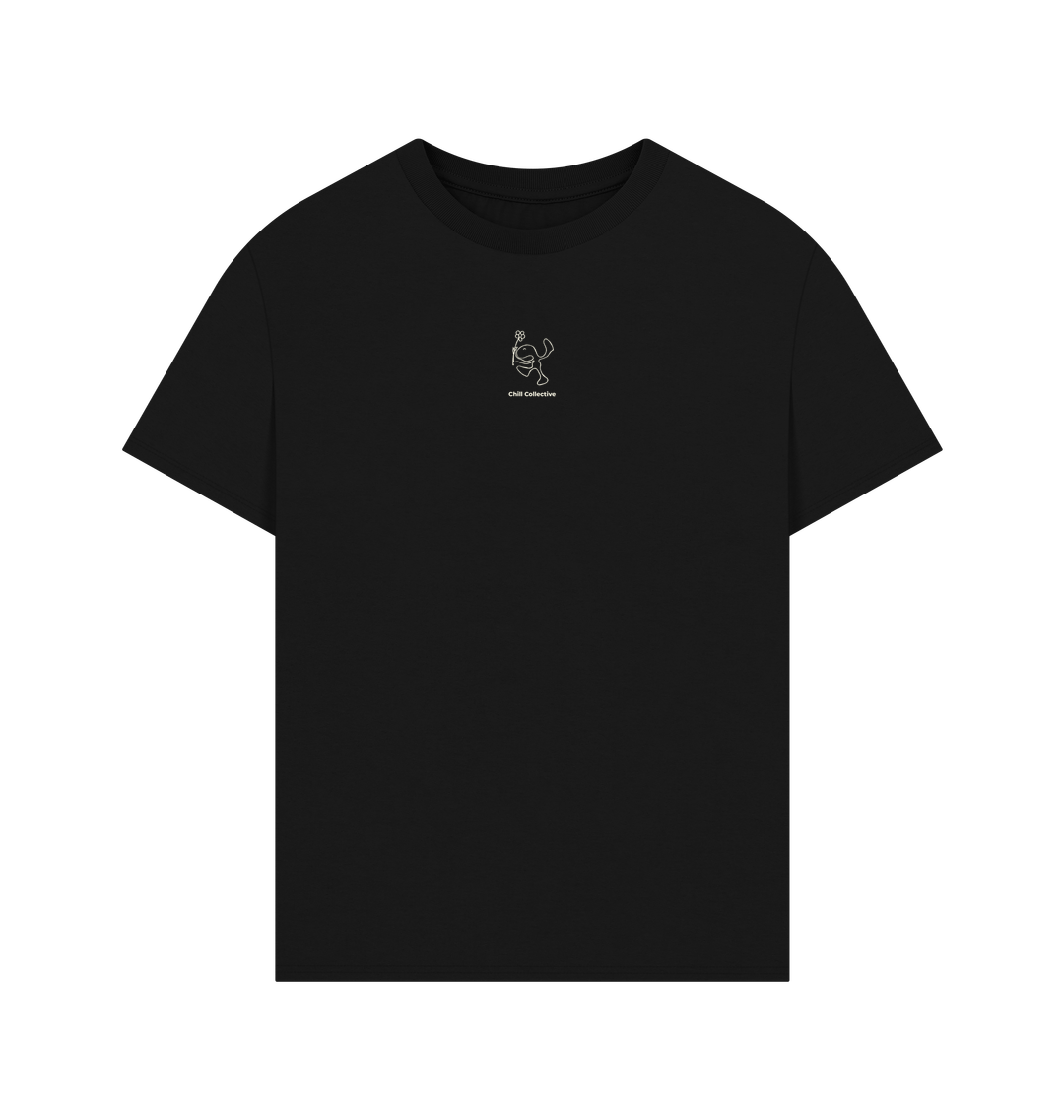 Black Printed T-shirt