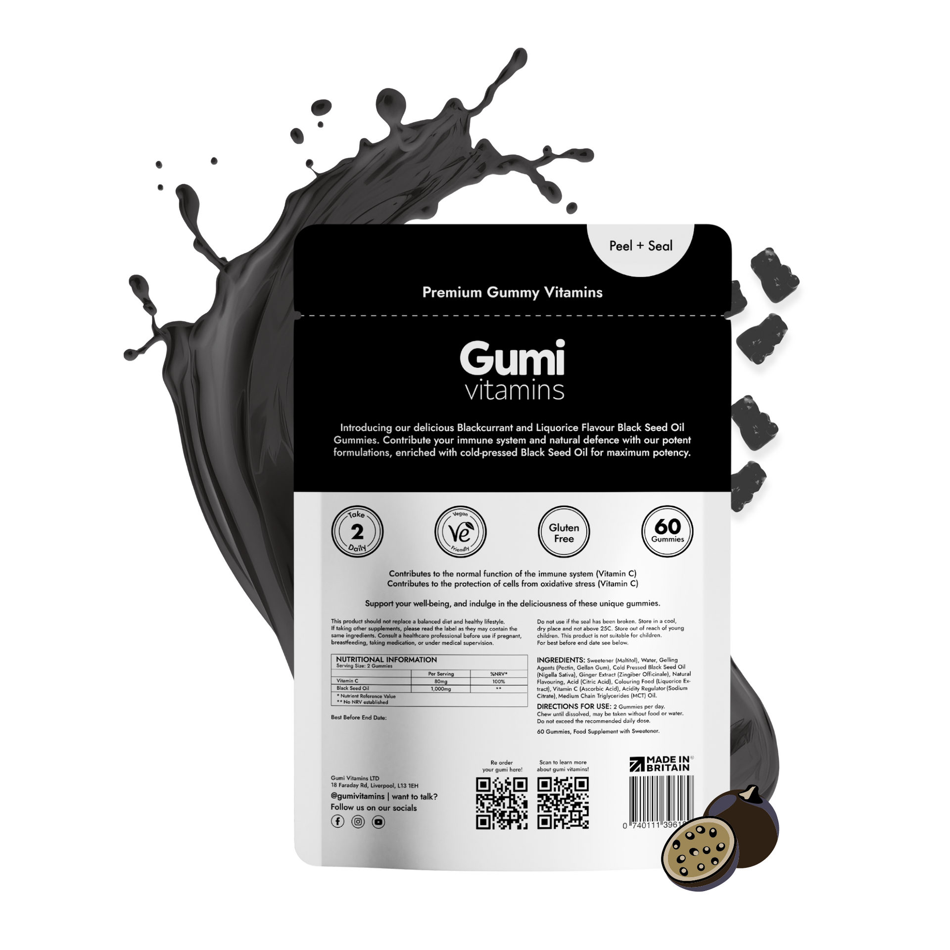 Heal Black Seed Oil Gummies
