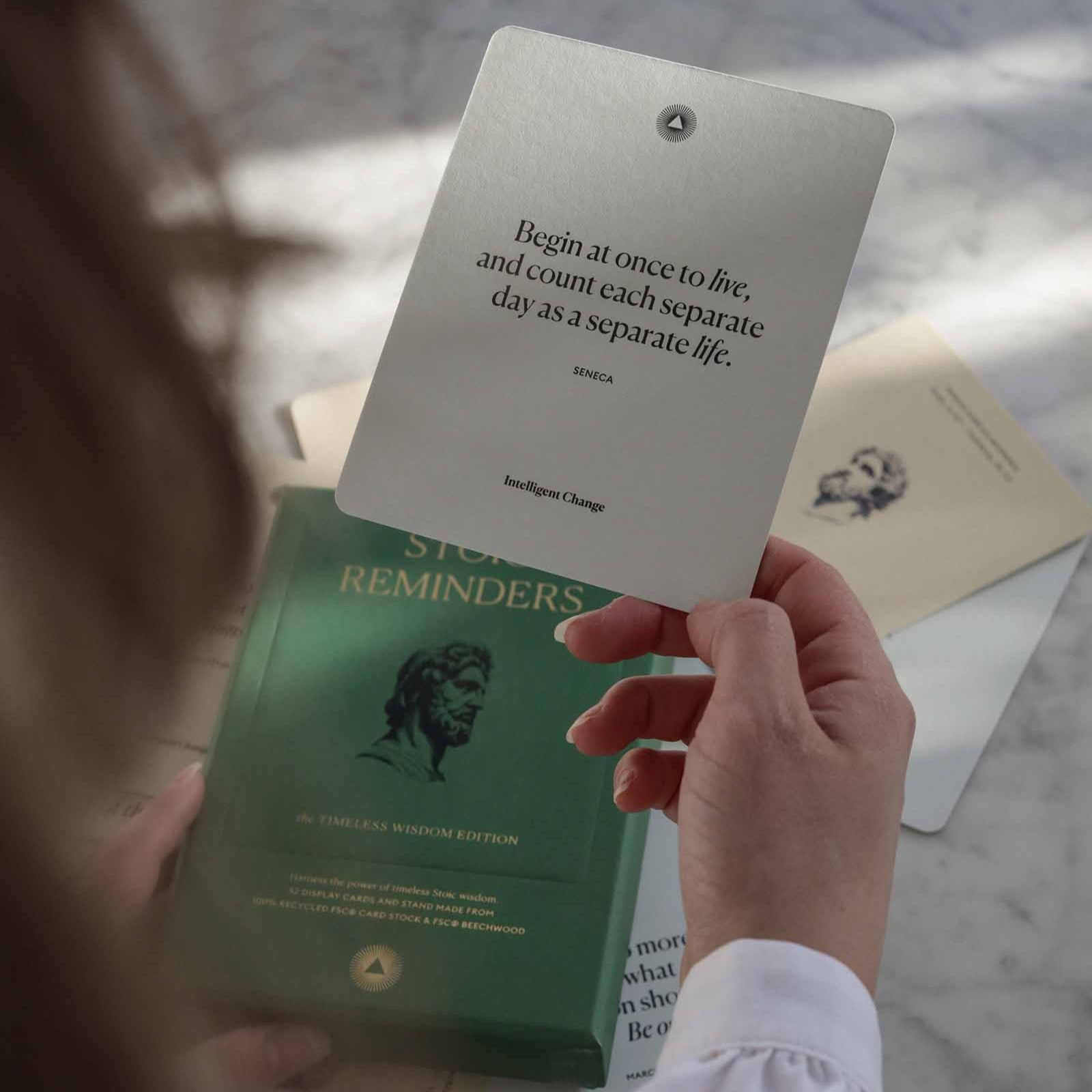 Stoic Reminders Quote Cards