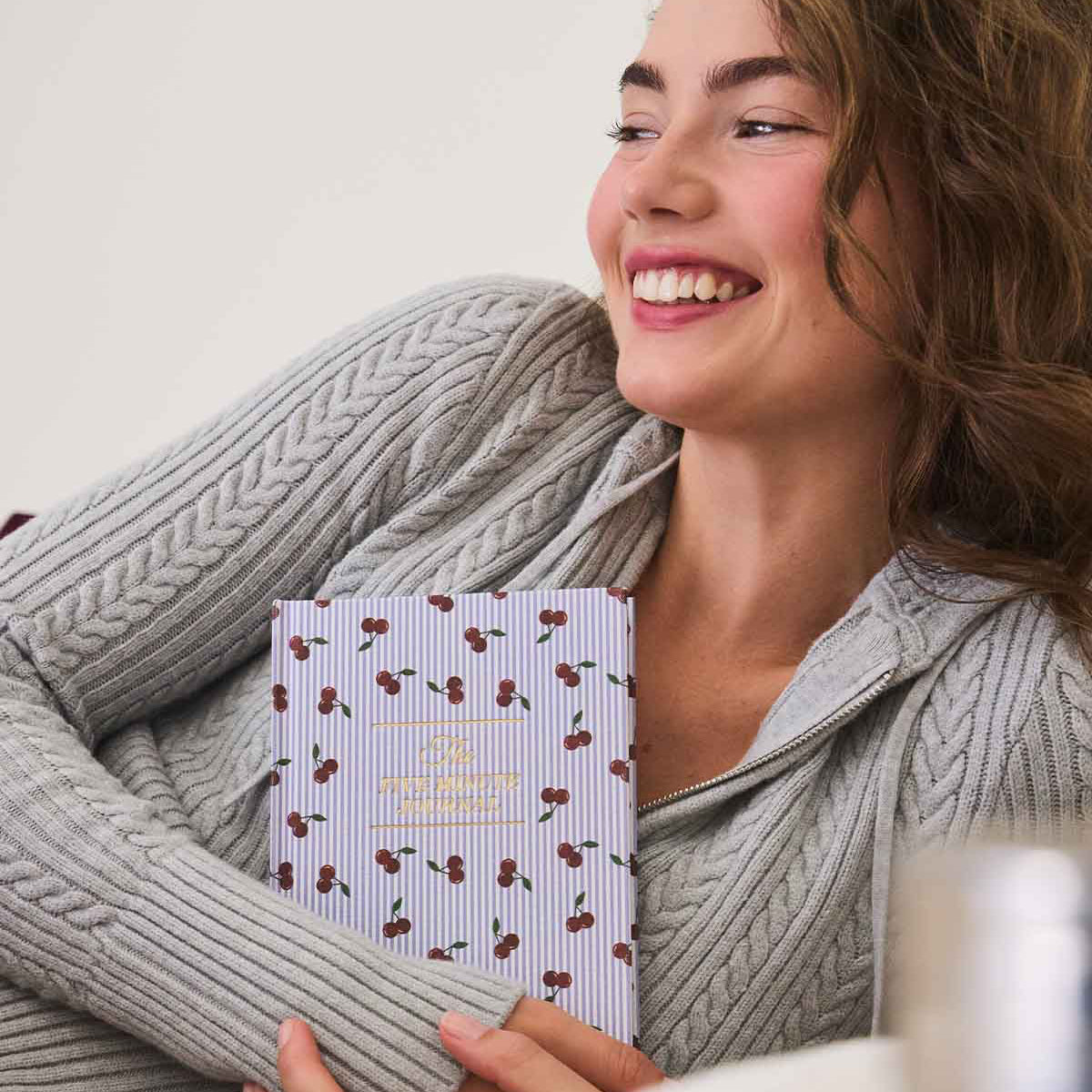 Five Minute Journal - Cherry Stripe