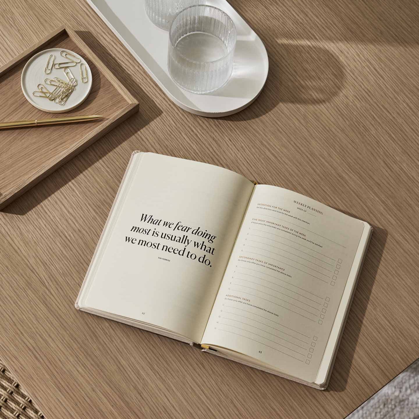 Productivity Planner - Beige