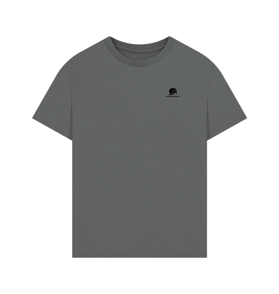 Slate Grey Printed T-shirt
