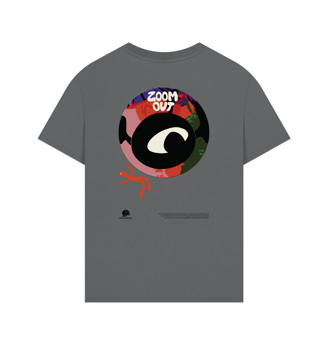 Slate Grey Printed T-shirt