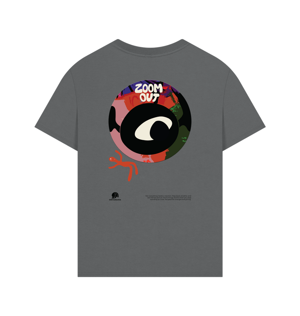 Slate Grey Printed T-shirt