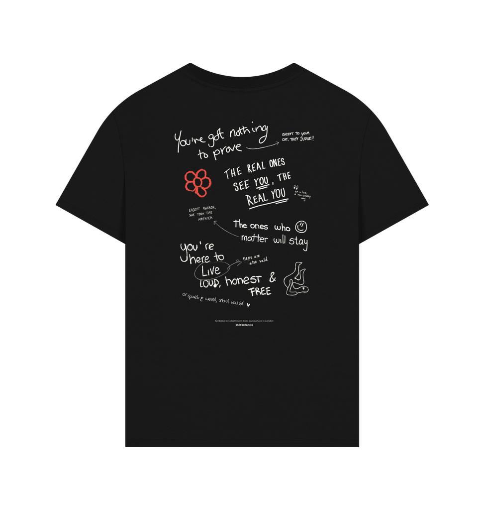 Black Printed T-shirt