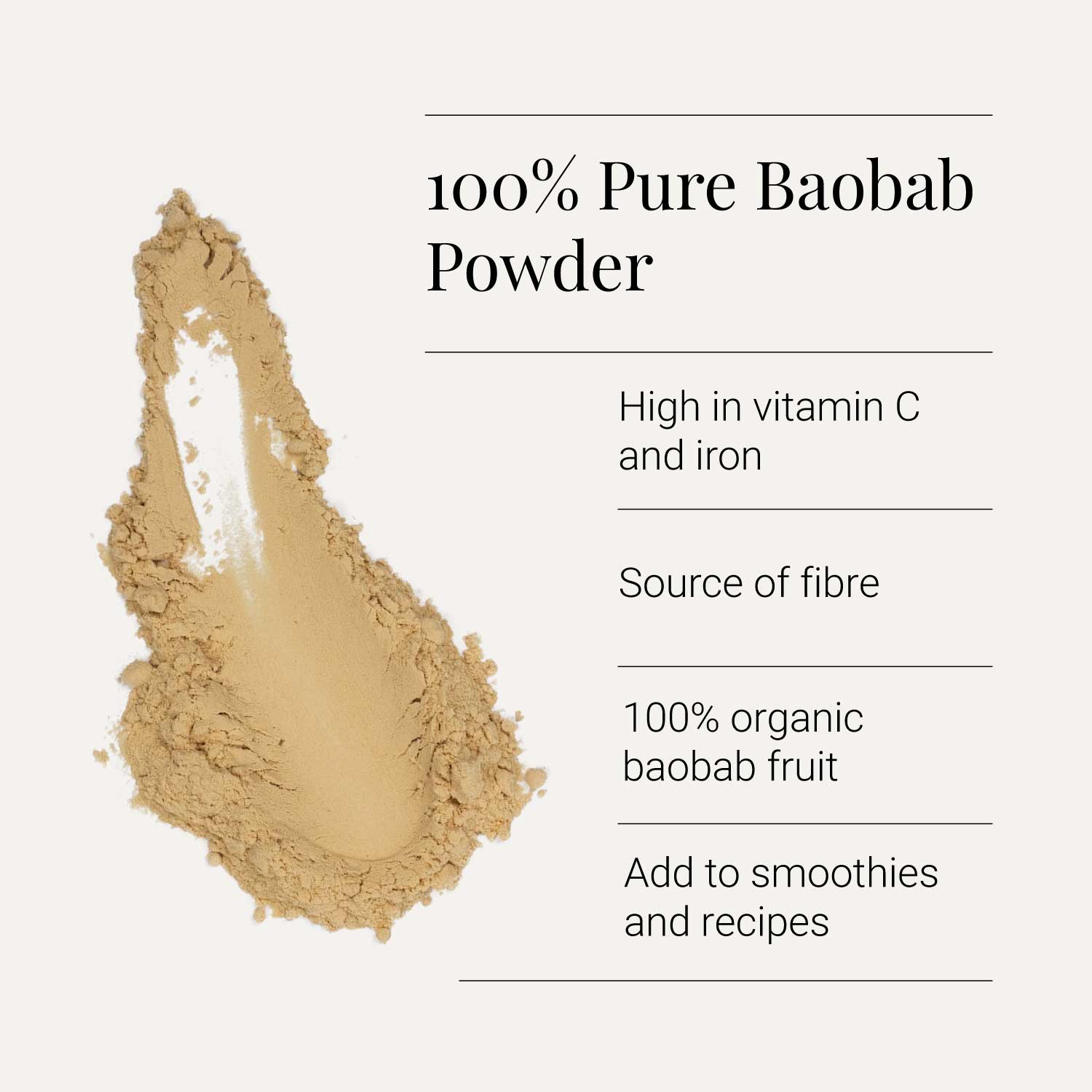 Organic Baobab Powder