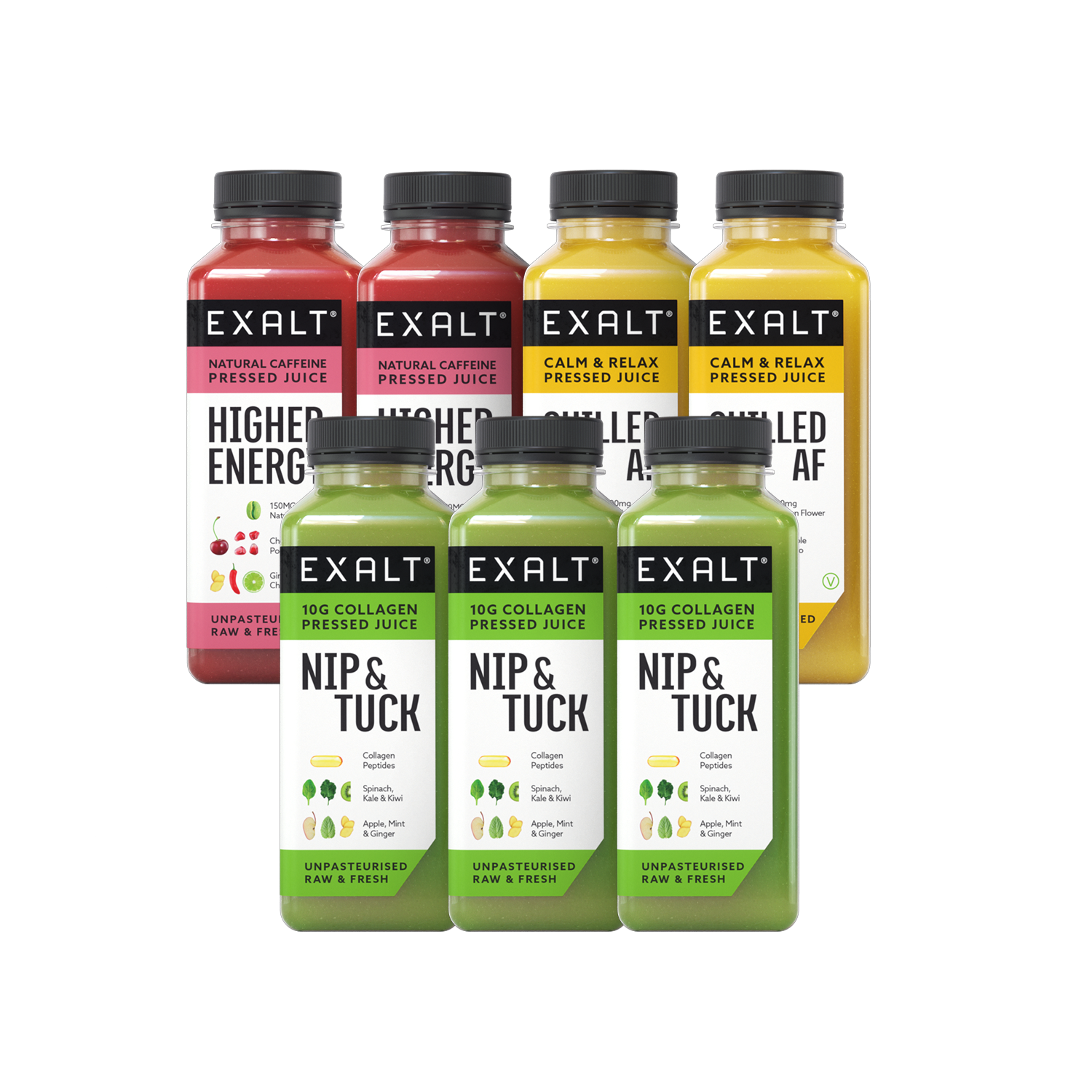 Beautiful, Awake & Calm Juice Bundle