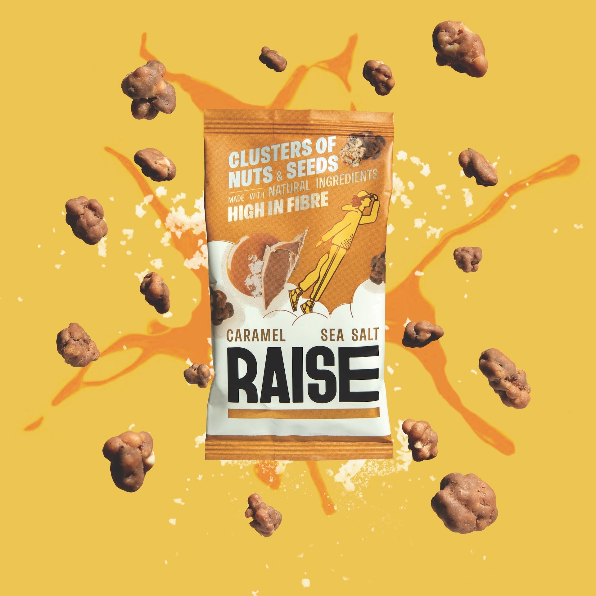 Caramel Sea Salt Nut Clusters