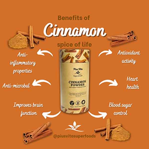 Organic Ceylon Cinnamon Powder