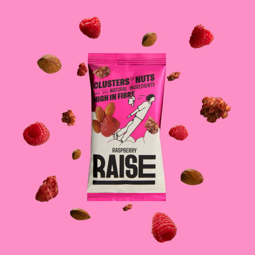 Raspberry Nut Clusters