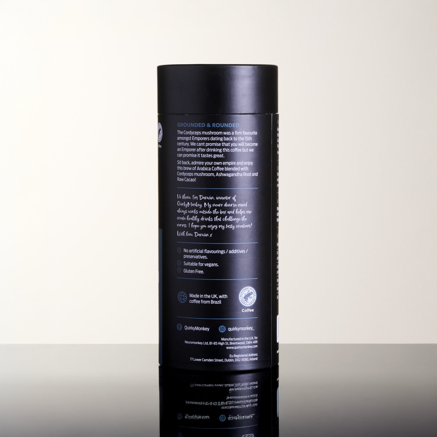 Grounded & Rounded Mushroom Infused Coffee