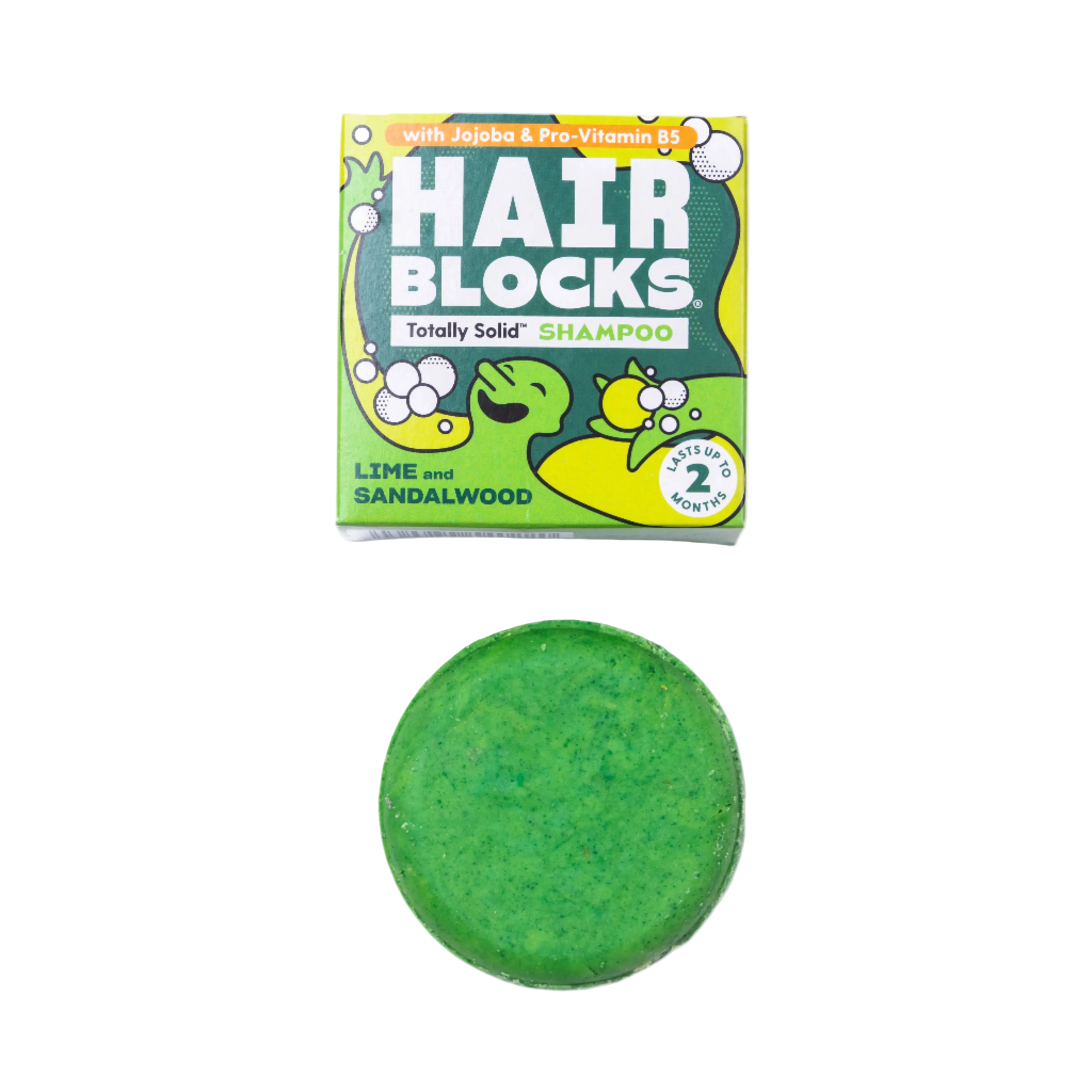 Hair Blocks: Lime & Sandalwood