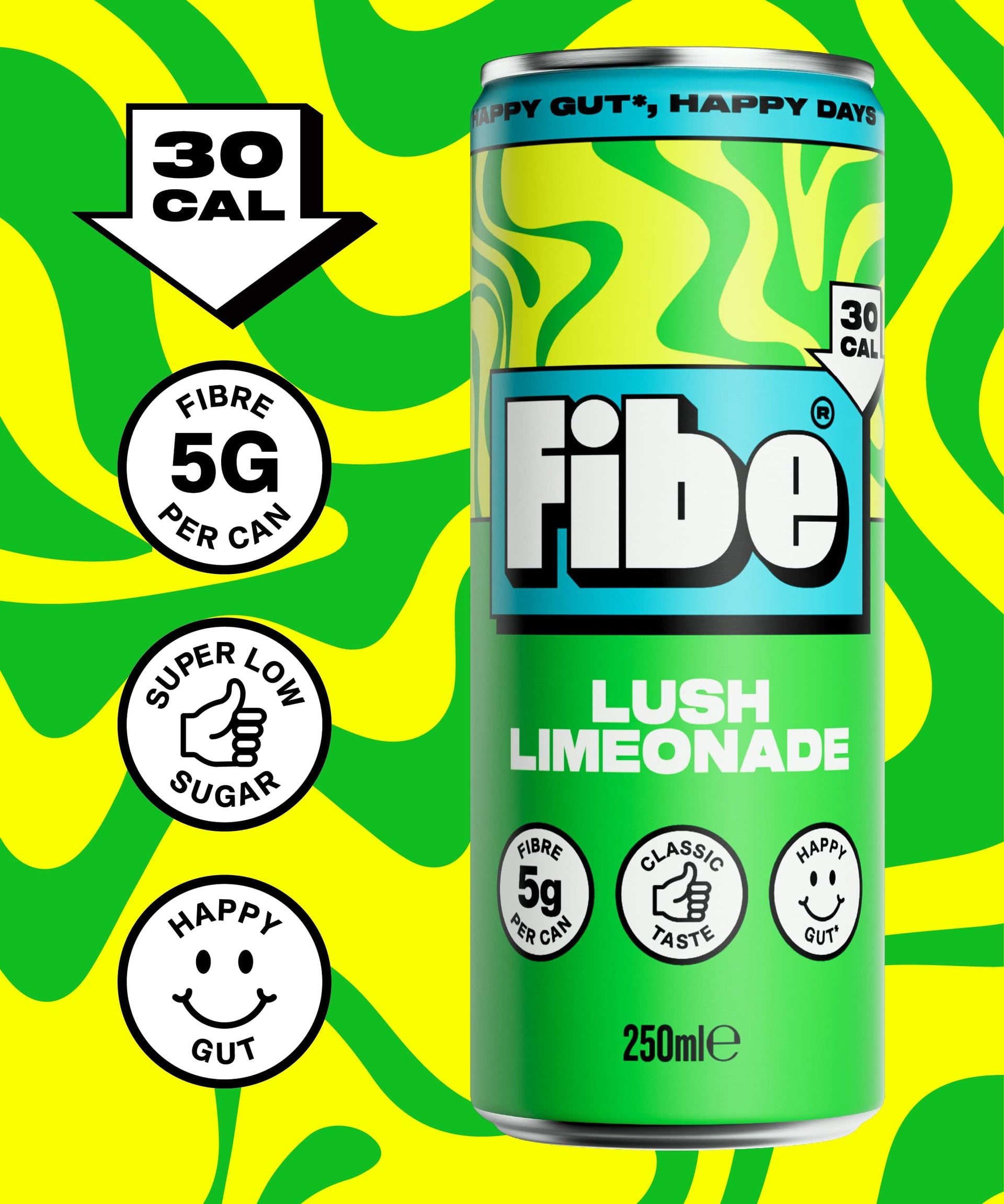 Lush Limeonade Prebiotic Soda