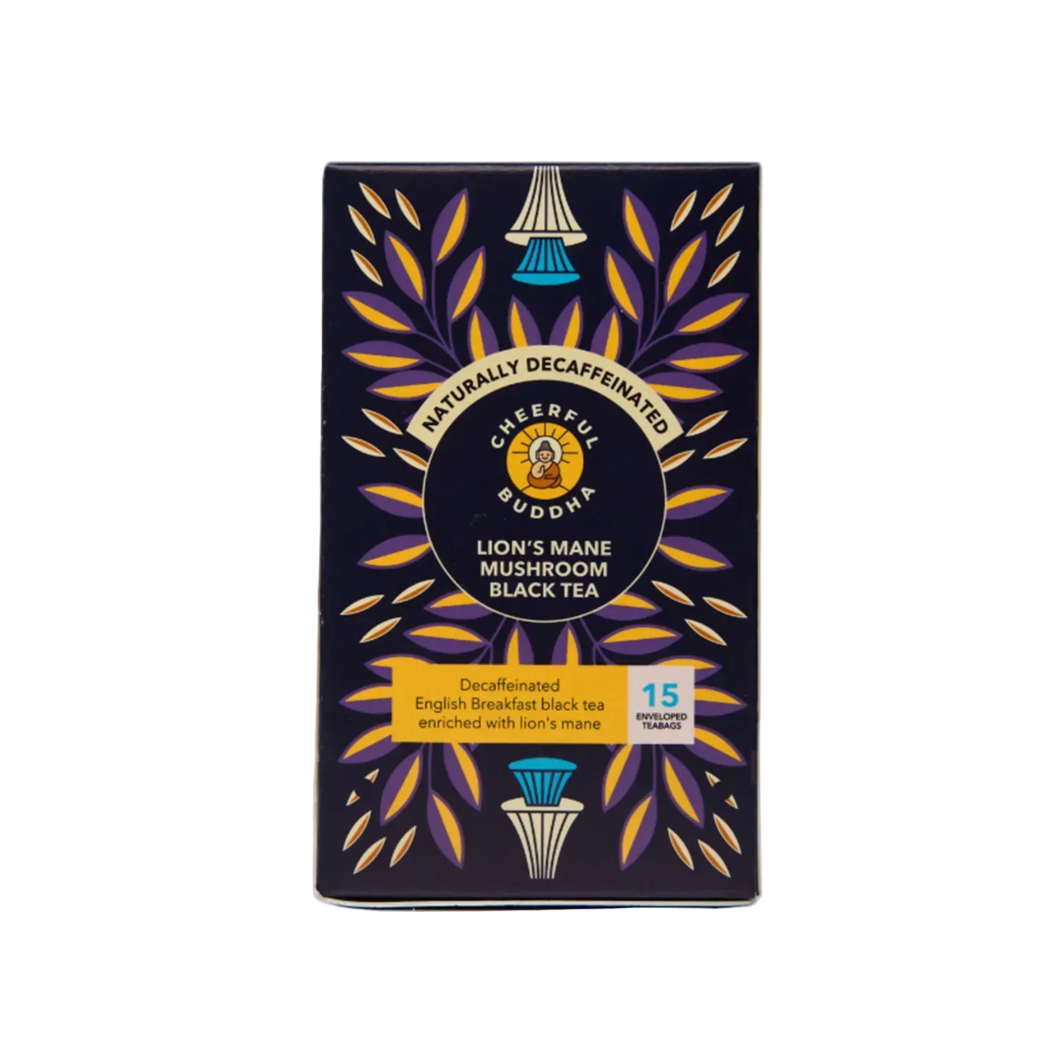 Lion's Mane Mushroom Decaf Black Tea