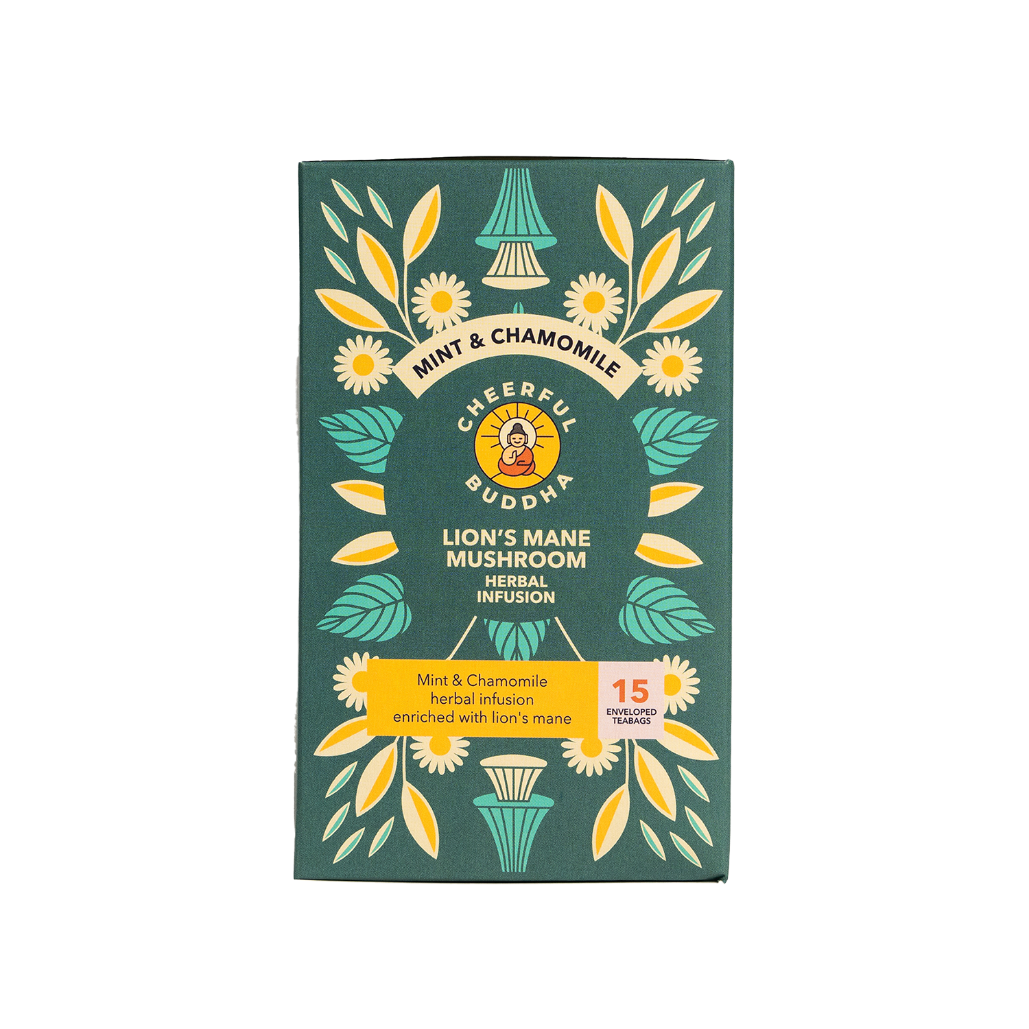 Lion's Mane Mushroom Tea - Mint & Chamomile