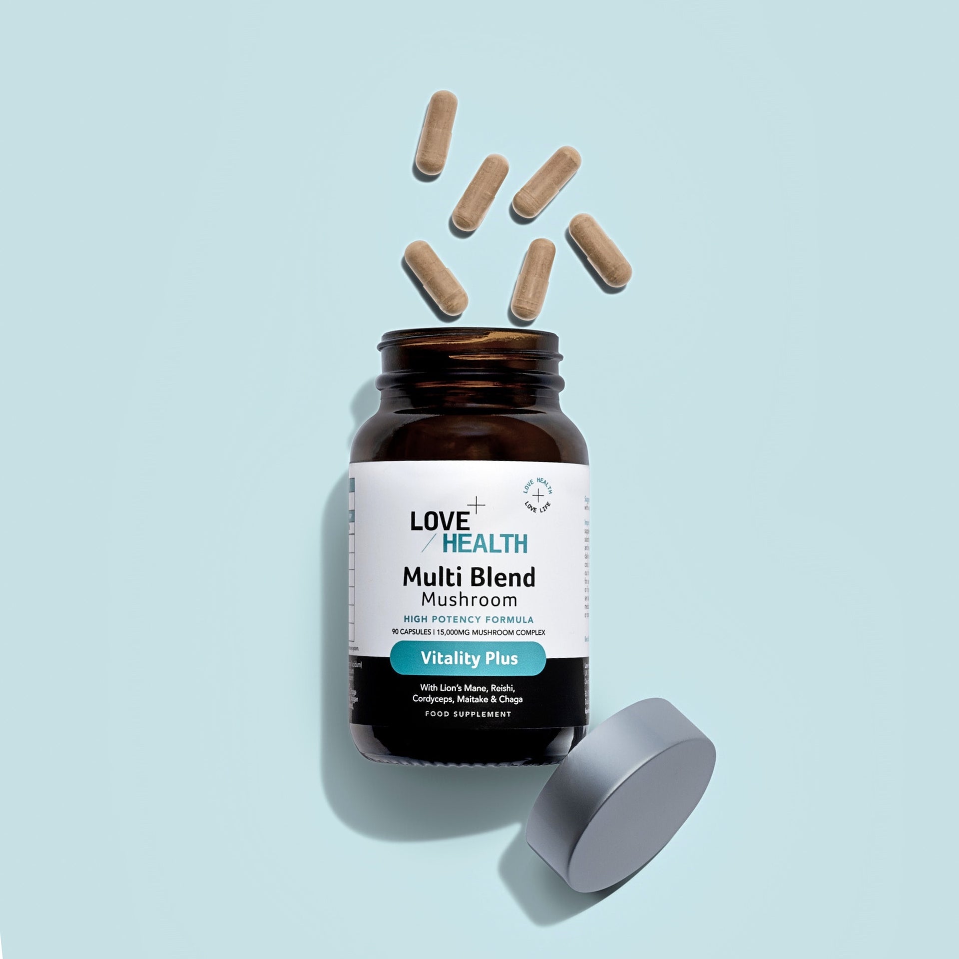 Multi-Mushroom Wellness Capsules