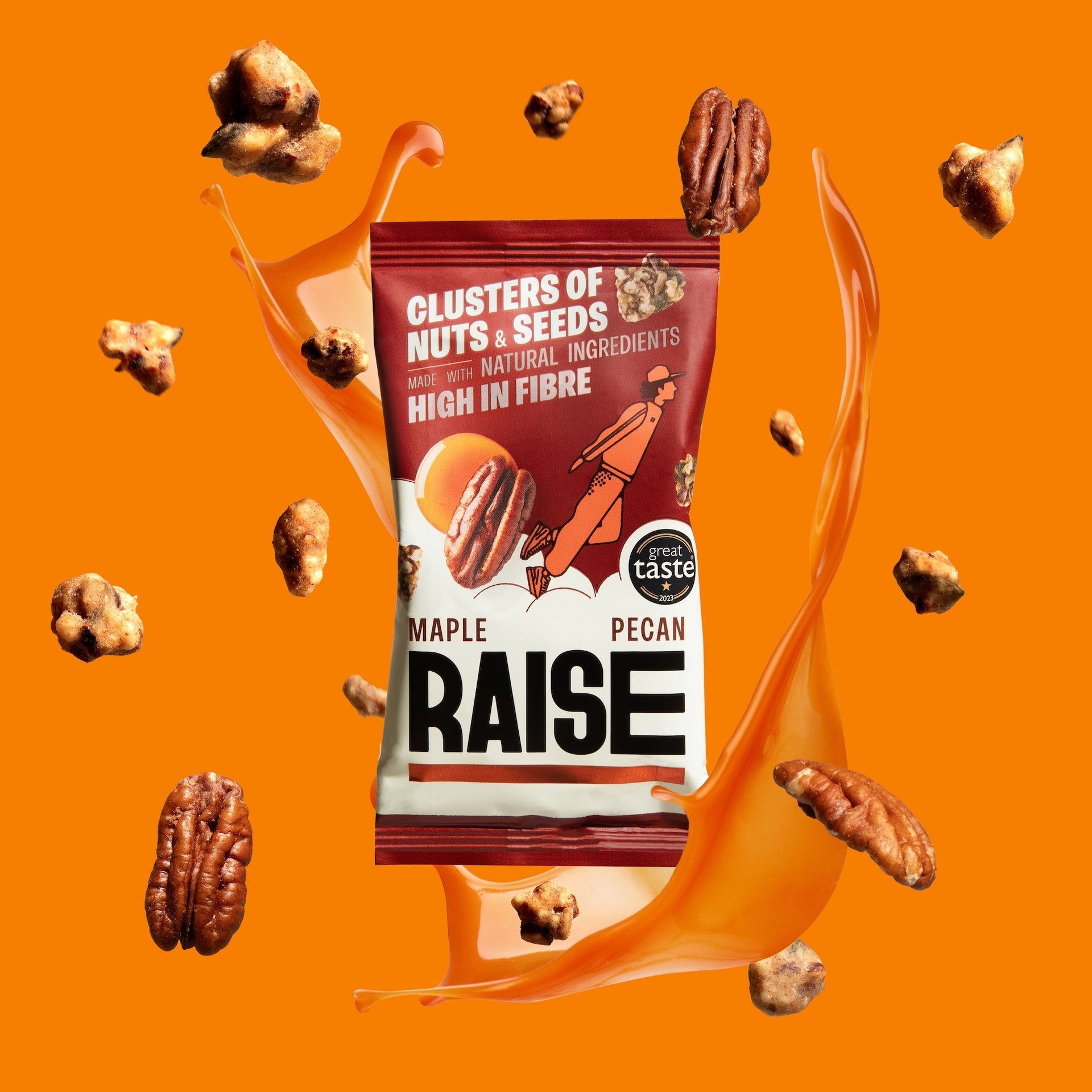 Maple Pecan Nut Clusters