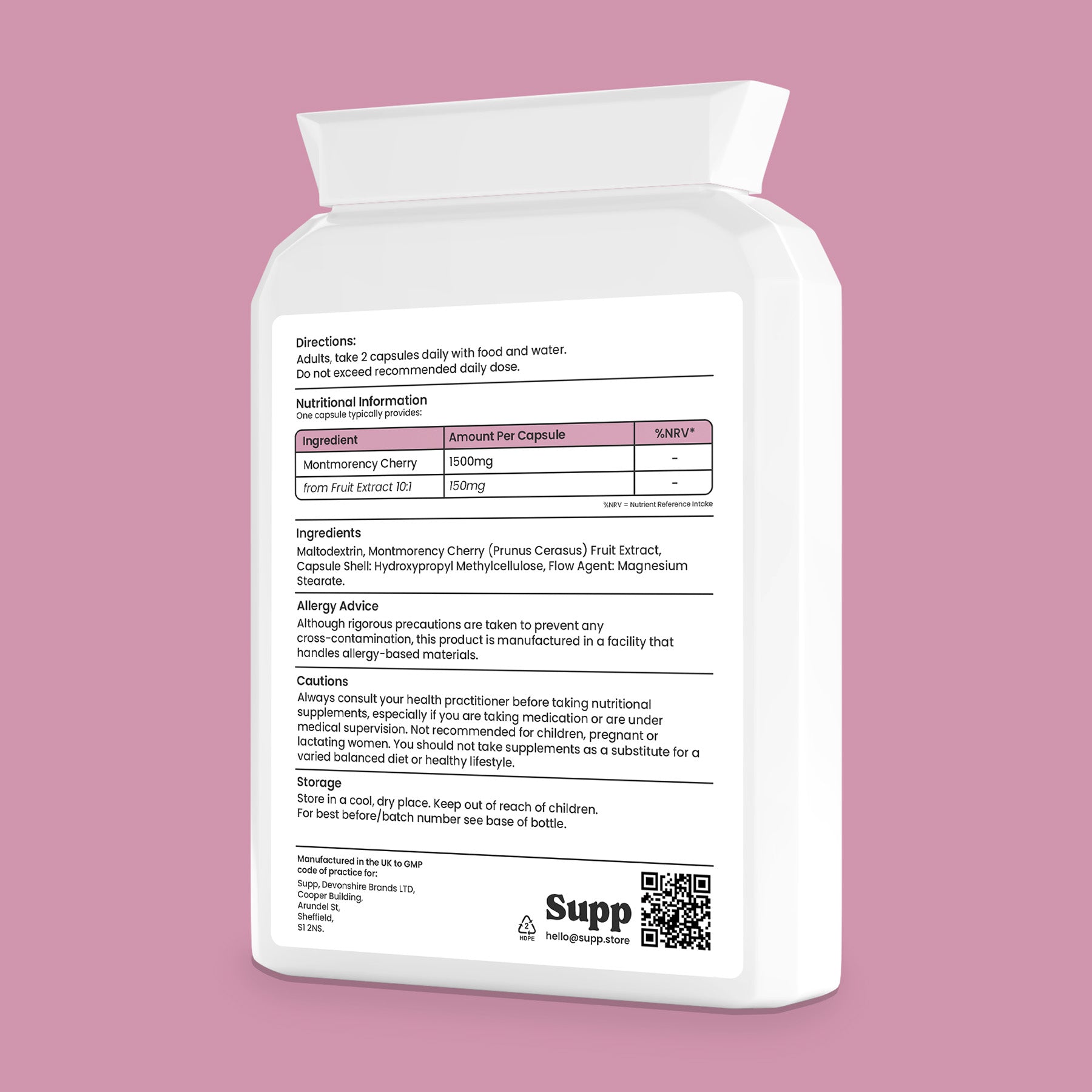 Montmorency Cherry Extract