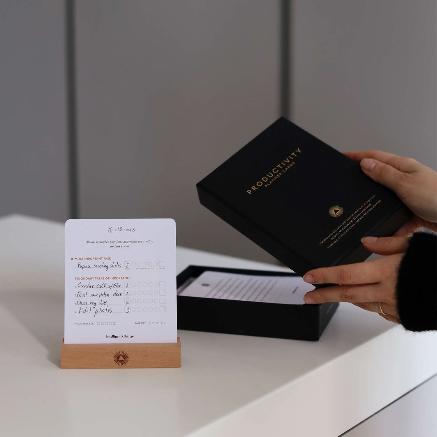 Productivity Planner Cards