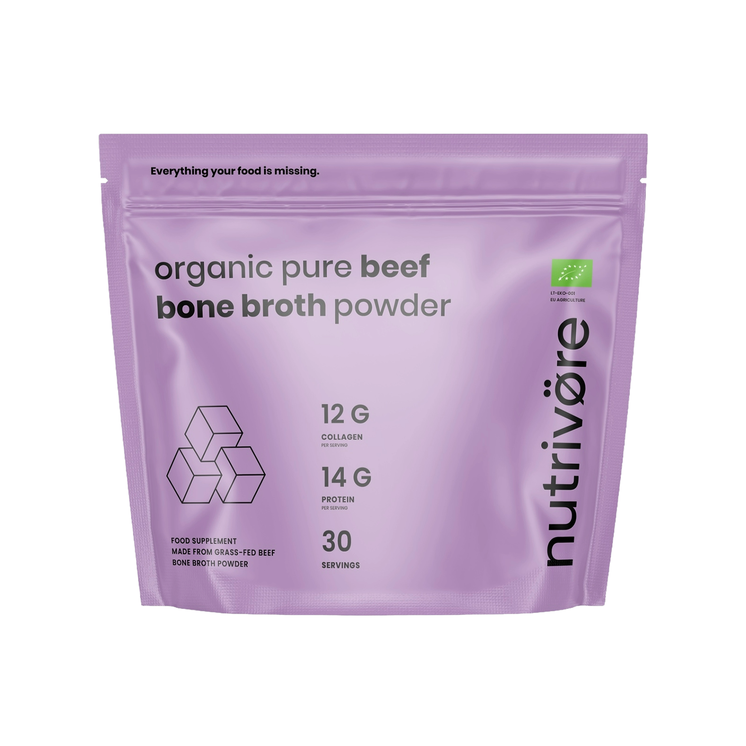 Organic Beef Bone Broth Powder