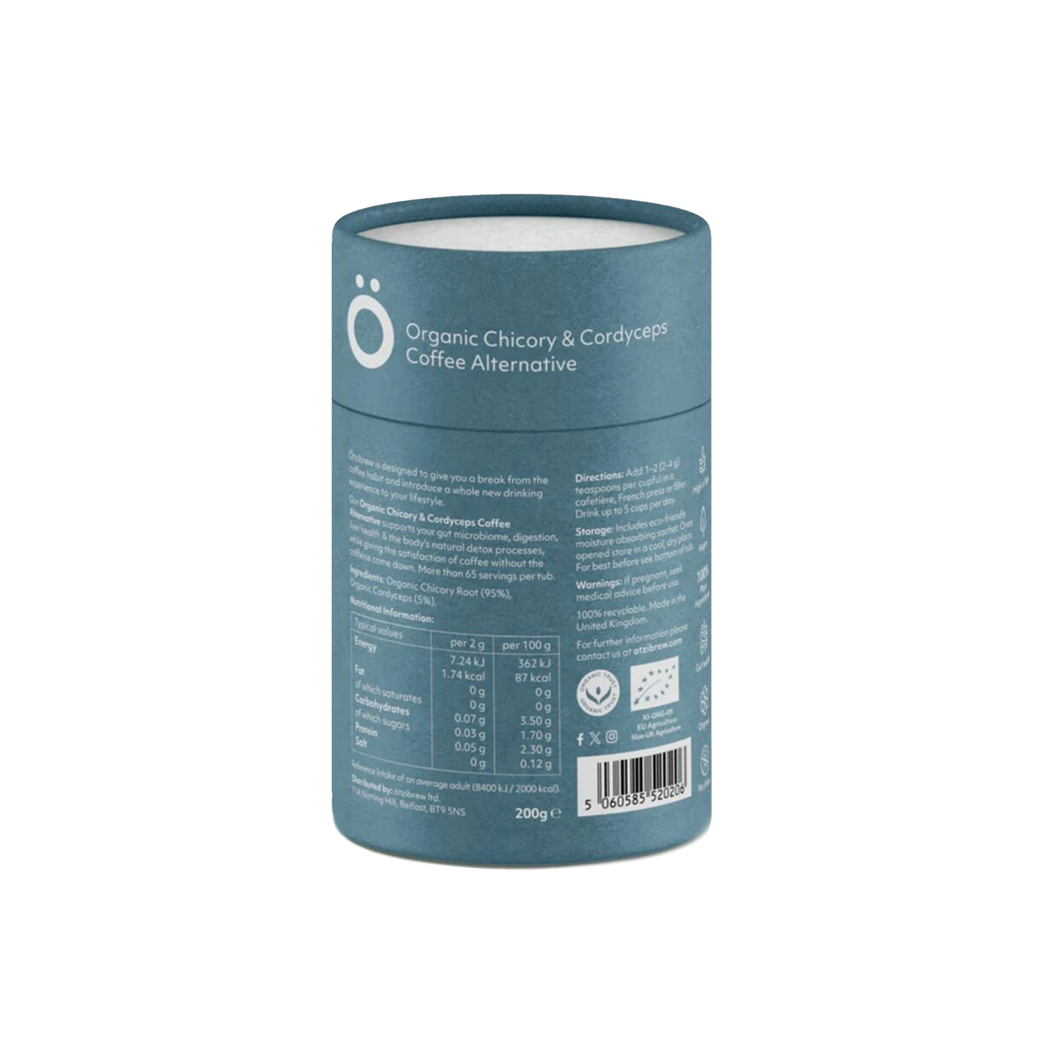 Organic Chicory & Cordyceps Dark Roast