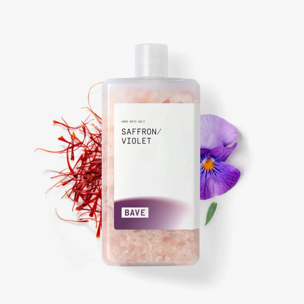 Saffron Violet Bath Salt