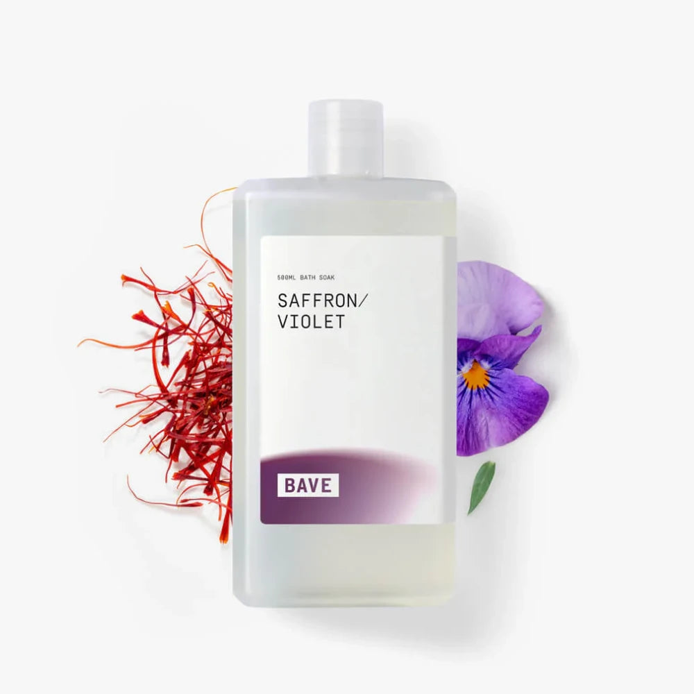 Saffron Violet Shower Gel