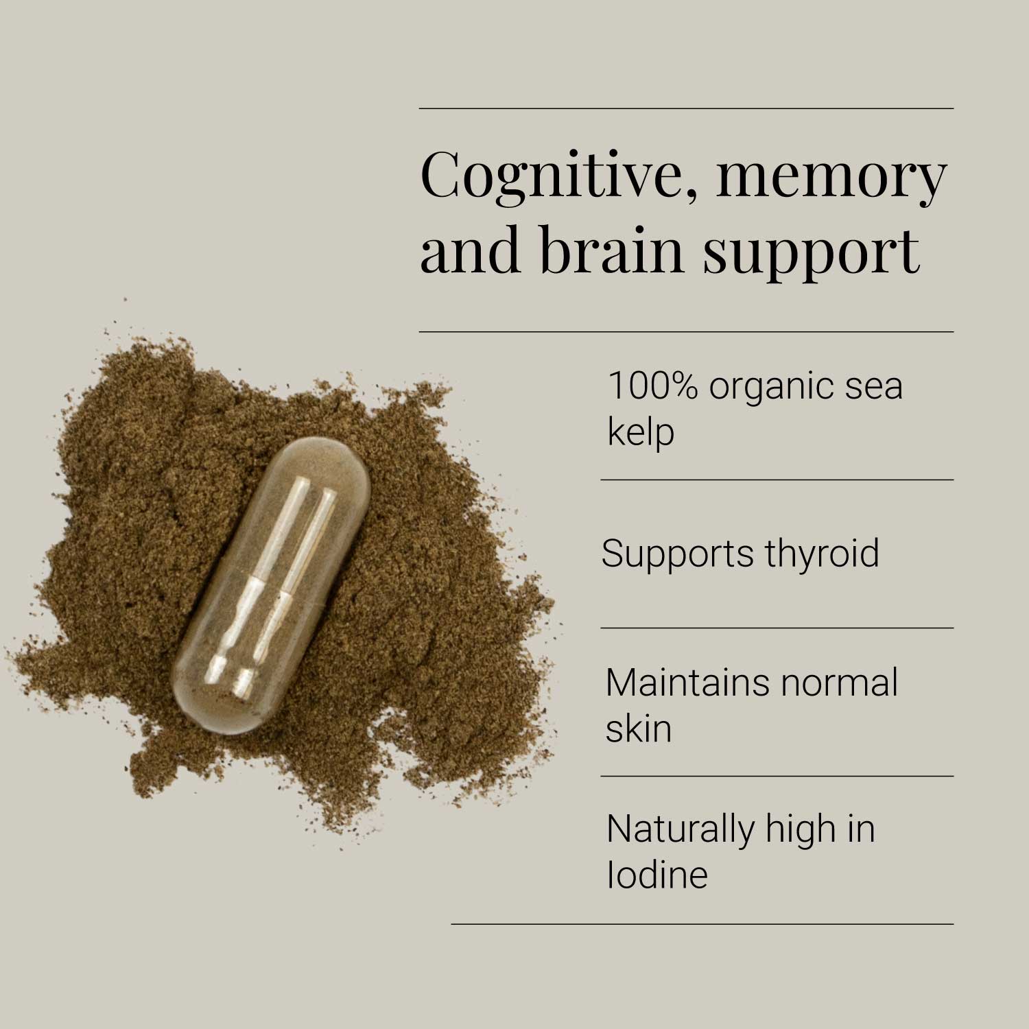 Organic Sea Kelp Capsules