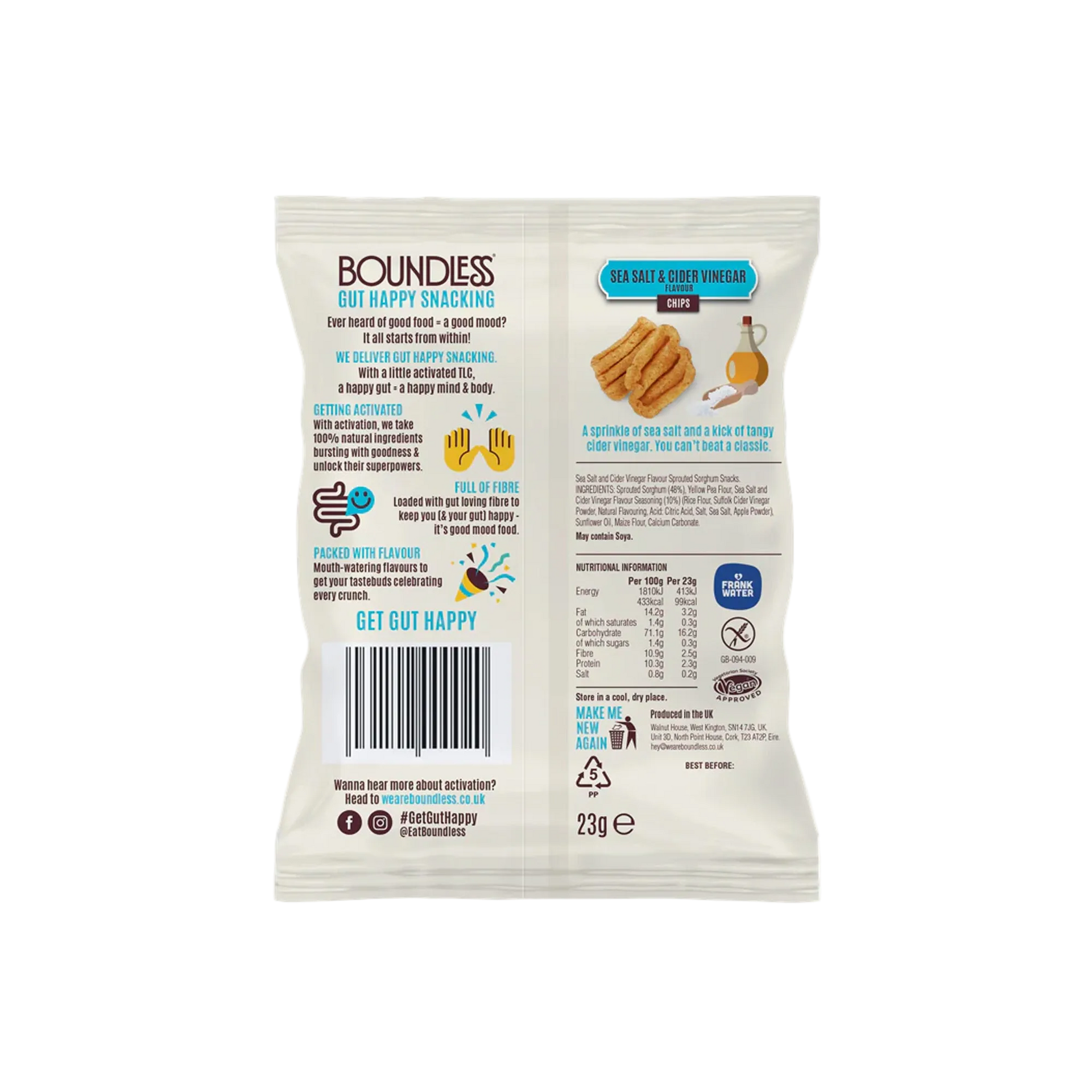 Sea Salt & Cider Vinegar Chips