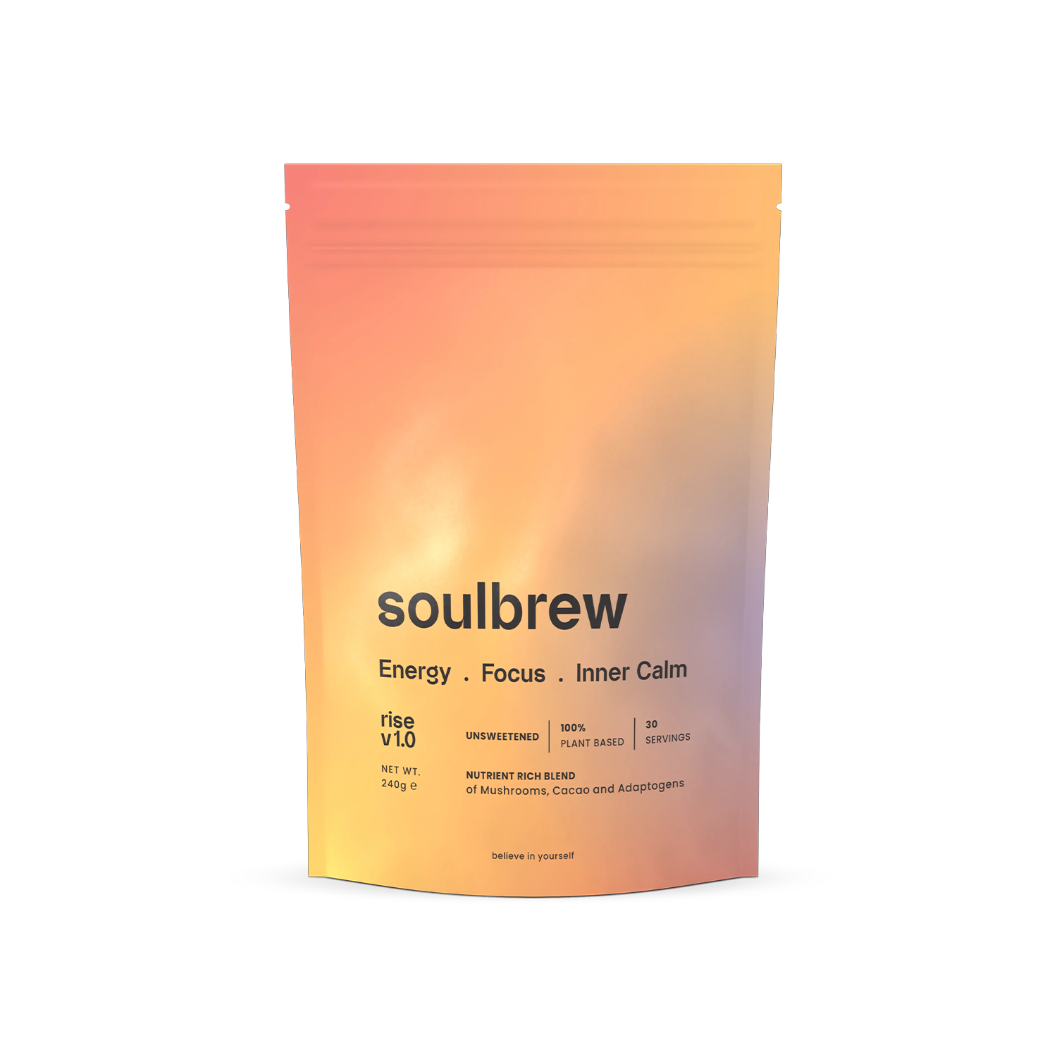 SoulBrew Rise Unsweetened