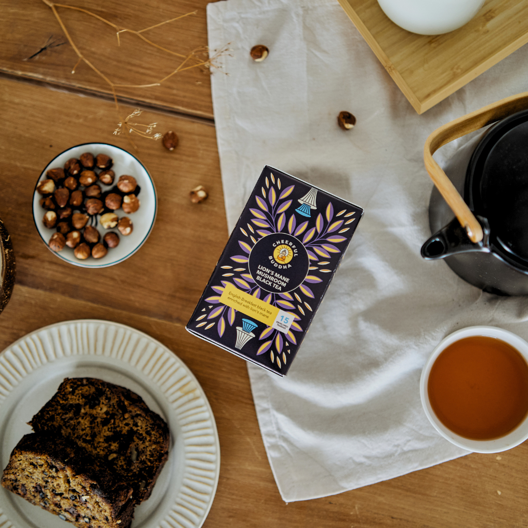 Lion's Mane Mushroom Black Tea