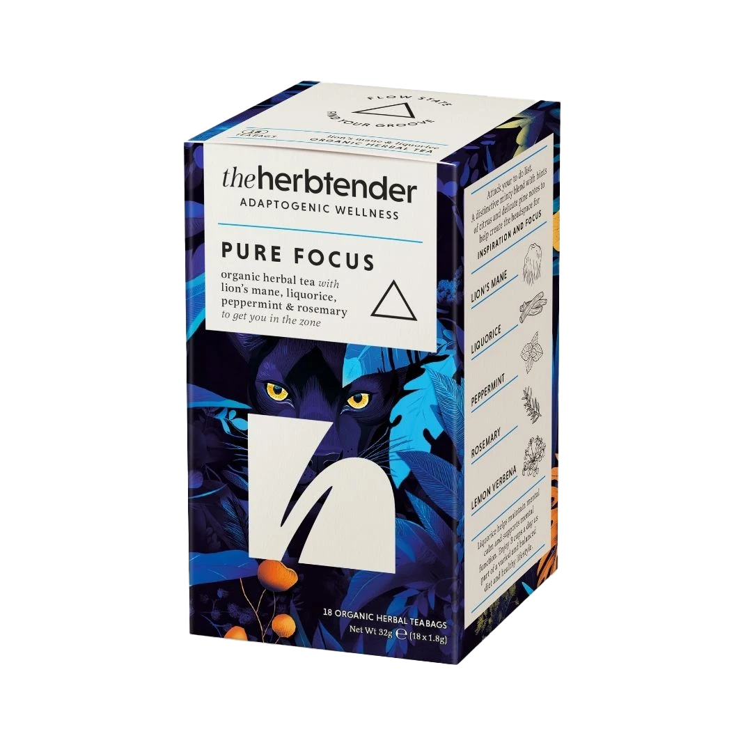 Pure Focus Organic Herbal Tea Case
