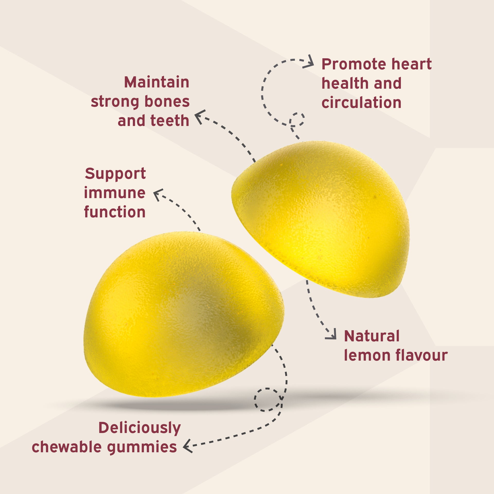 Vitamin D3 + K2 Gummies