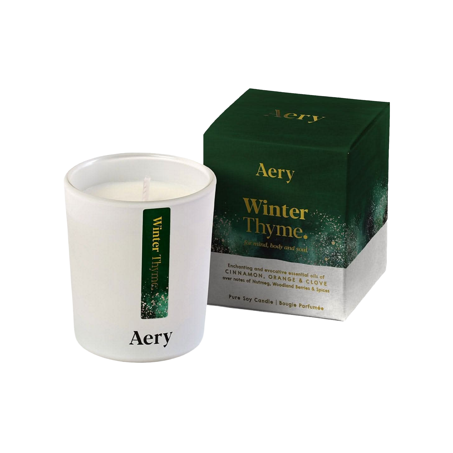 Winter Thyme Mini Candle