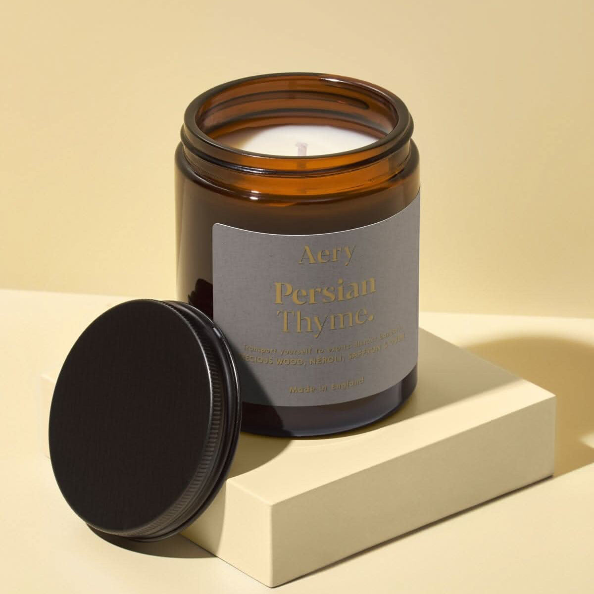 Persian Thyme Scented Jar Candle
