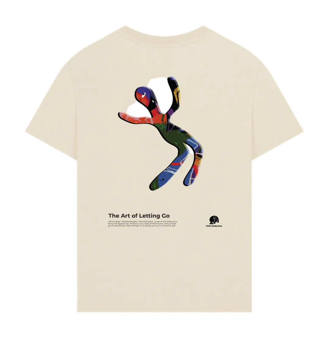 The Art of Letting Go Unisex Oversized T-shirt