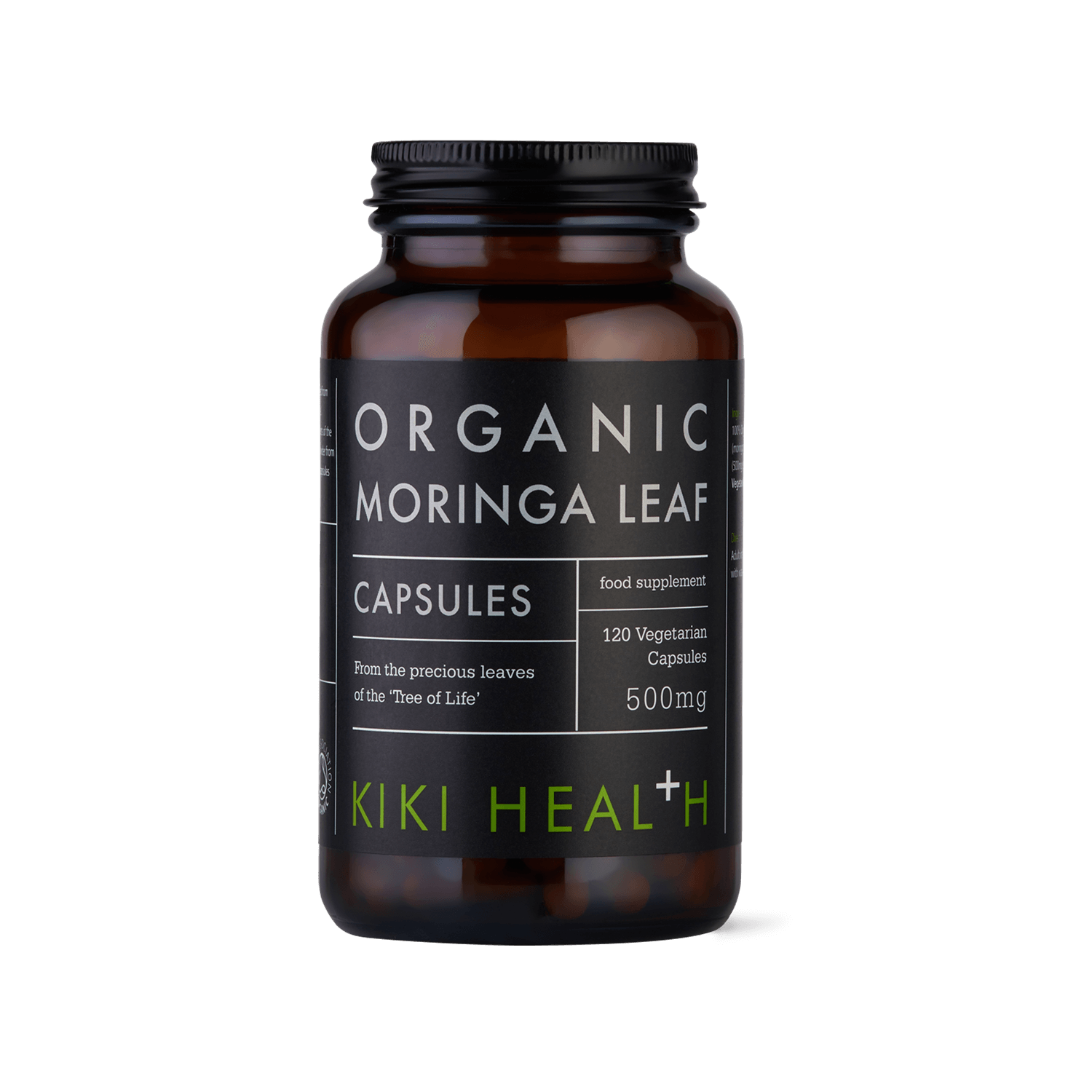 Organic Moringa Leaf Capsules