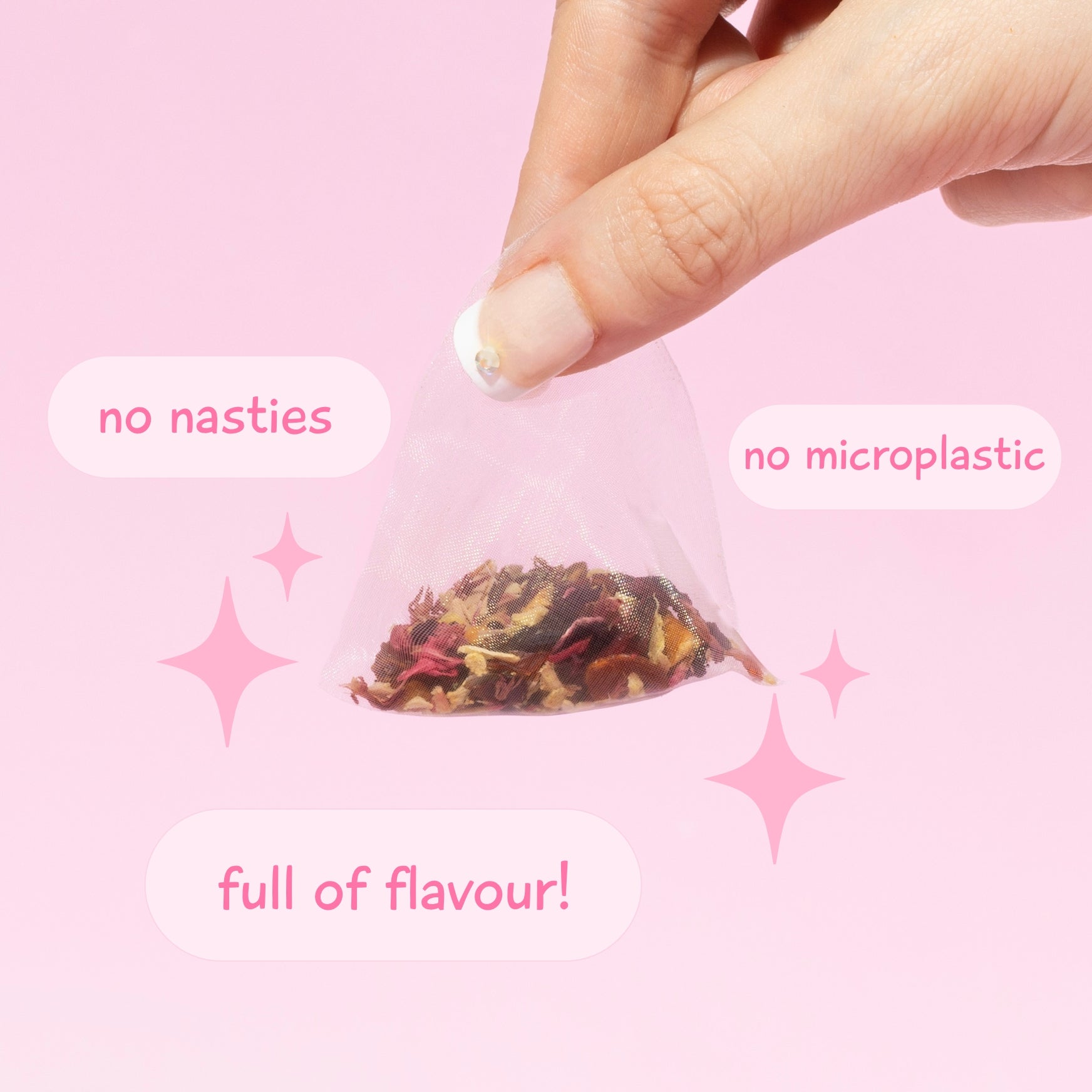 Pink Rodeo Raspberry, Rhubarb & Caramel Tea